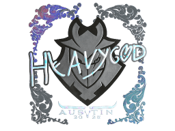 Sticker | Heavygod (Holo) | Austin 2025