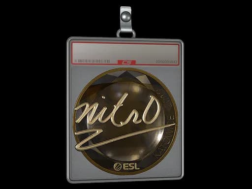 Sticker Slab | nitr0 (Gold) | Katowice 2019