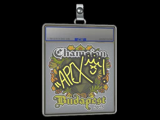 Sticker Slab | apEX (Champion) | Budapest 2025