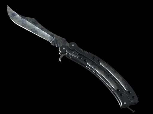 ★ StatTrak™ Butterfly Knife | Stained (Well-Worn)