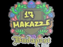 Sticker | makazze (Embroidered) | Budapest 2025