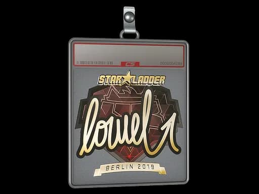 Sticker Slab | loWel (Gold) | Berlin 2019