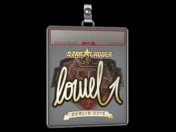 Sticker Slab | loWel (Gold) | Berlin 2019