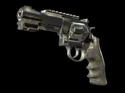 R8 Revolver | Bone Mask (Battle-Scarred)
