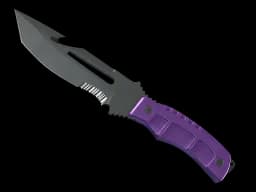 ★ StatTrak™ Survival Knife | Ultraviolet (Field-Tested)