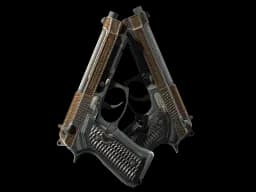 Dual Berettas | Tread (Well-Worn)