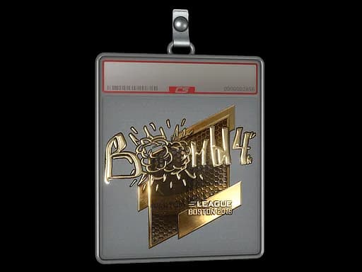 Sticker Slab | Boombl4 (Gold) | Boston 2018