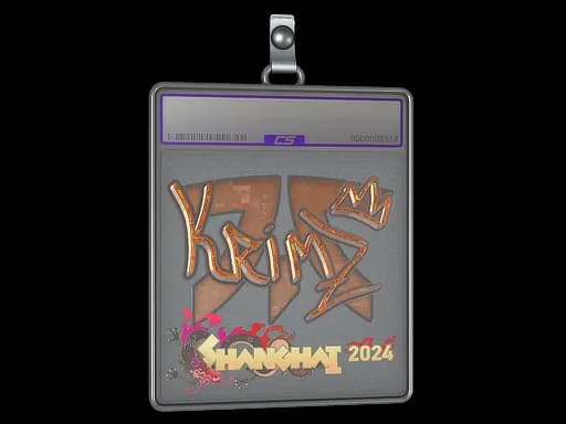 Sticker Slab | KRIMZ (Glitter) | Shanghai 2024