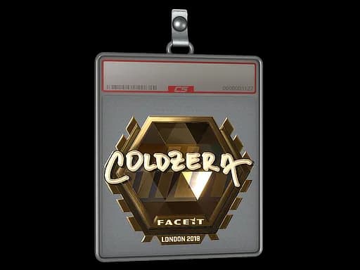 Sticker Slab | coldzera (Gold) | London 2018