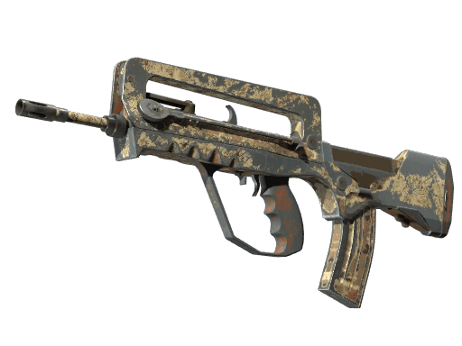 FAMAS | CaliCamo (Battle-Scarred)