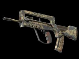 FAMAS | CaliCamo (Battle-Scarred)