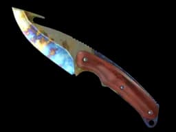 ★ StatTrak™ Gut Knife | Case Hardened (Well-Worn)