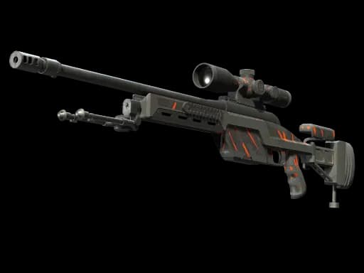 StatTrak™ SSG 08 | Slashed (Battle-Scarred)