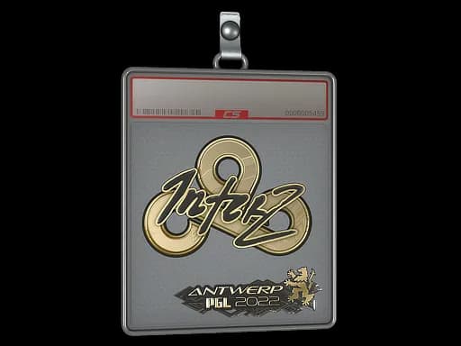 Sticker Slab | interz (Gold) | Antwerp 2022