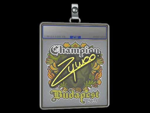 Sticker Slab | ZywOo (Champion) | Budapest 2025