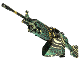 M249 | Emerald Poison Dart (Minimal Wear)