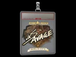 Sticker Slab | jks (Gold) | Berlin 2019