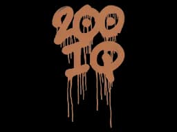 Sealed Graffiti | 200 IQ (Tiger Orange)