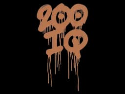 Sealed Graffiti | 200 IQ (Tiger Orange)