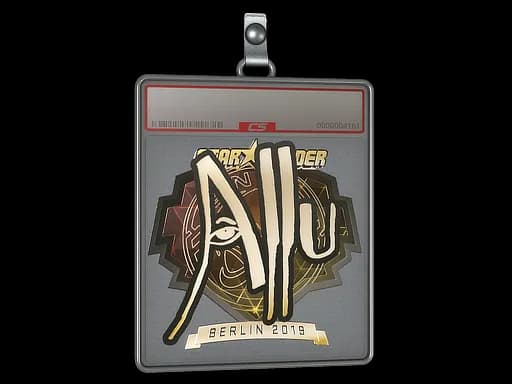 Sticker Slab | allu (Gold) | Berlin 2019