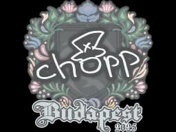 Sticker | chopper | Budapest 2025