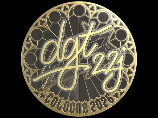 Sticker | dgt (Gold) | Cologne 2026