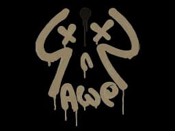 Sealed Graffiti | Recoil AWP (Dust Brown)