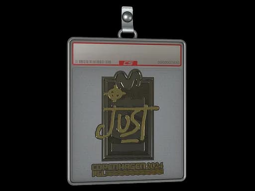 Sticker Slab | JUST (Gold) | Copenhagen 2024