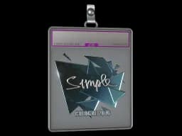 Sticker Slab | s1mple (Foil) | Cologne 2016