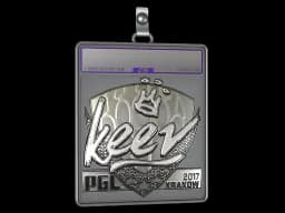 Sticker Slab | keev (Foil) | Krakow 2017