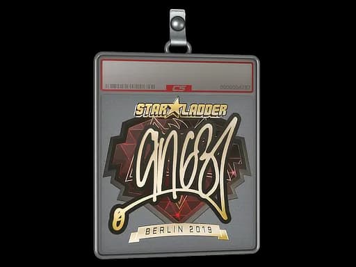 Sticker Slab | ANGE1 (Gold) | Berlin 2019