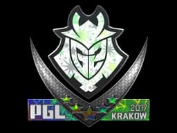 Sticker | G2 Esports (Holo) | Krakow 2017