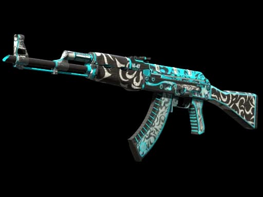 StatTrak™ AK-47 | Frontside Misty (Well-Worn)