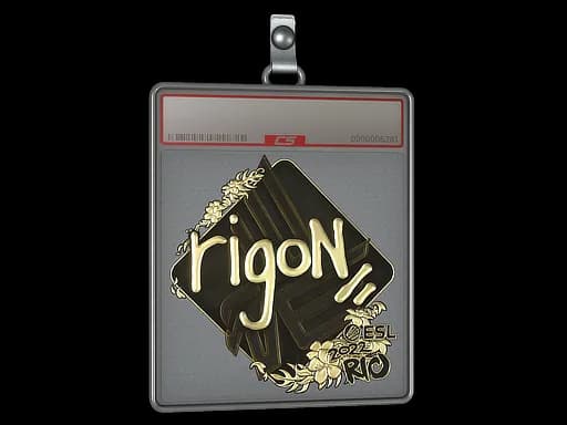 Sticker Slab | rigoN (Gold) | Rio 2022