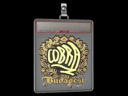 Sticker Slab | cobra (Gold) | Budapest 2025