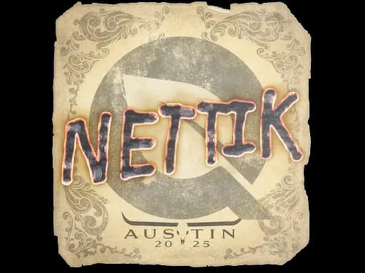 Sticker | nettik | Austin 2025