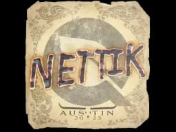 Sticker | nettik | Austin 2025