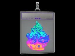 Sticker Slab | Liquid Fire (Holo)