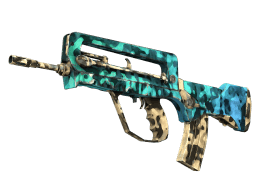 FAMAS | Waters of Nephthys (Battle-Scarred)