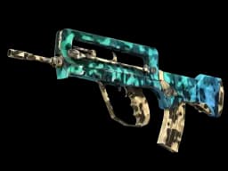 FAMAS | Waters of Nephthys (Battle-Scarred)
