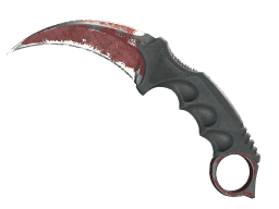 ★ Karambit | Crimson Web (Battle-Scarred)