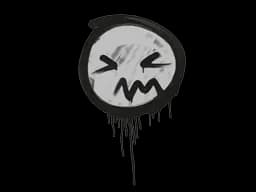 Sealed Graffiti | Grimace (Shark White)