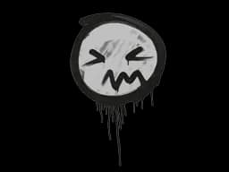 Sealed Graffiti | Grimace (Shark White)