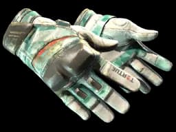 ★ Moto Gloves | Spearmint (Battle-Scarred)