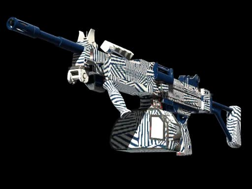 StatTrak™ Negev | Dazzle (Minimal Wear)