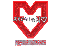 Sticker | xertioN (Glitter) | Copenhagen 2024