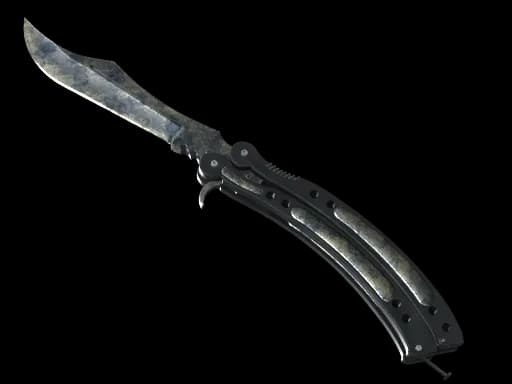 ★ StatTrak™ Butterfly Knife | Stained (Battle-Scarred)