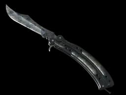 ★ StatTrak™ Butterfly Knife | Stained (Battle-Scarred)