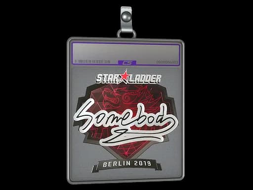 Sticker Slab | somebody (Foil) | Berlin 2019