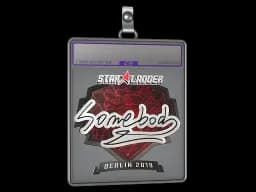 Sticker Slab | somebody (Foil) | Berlin 2019